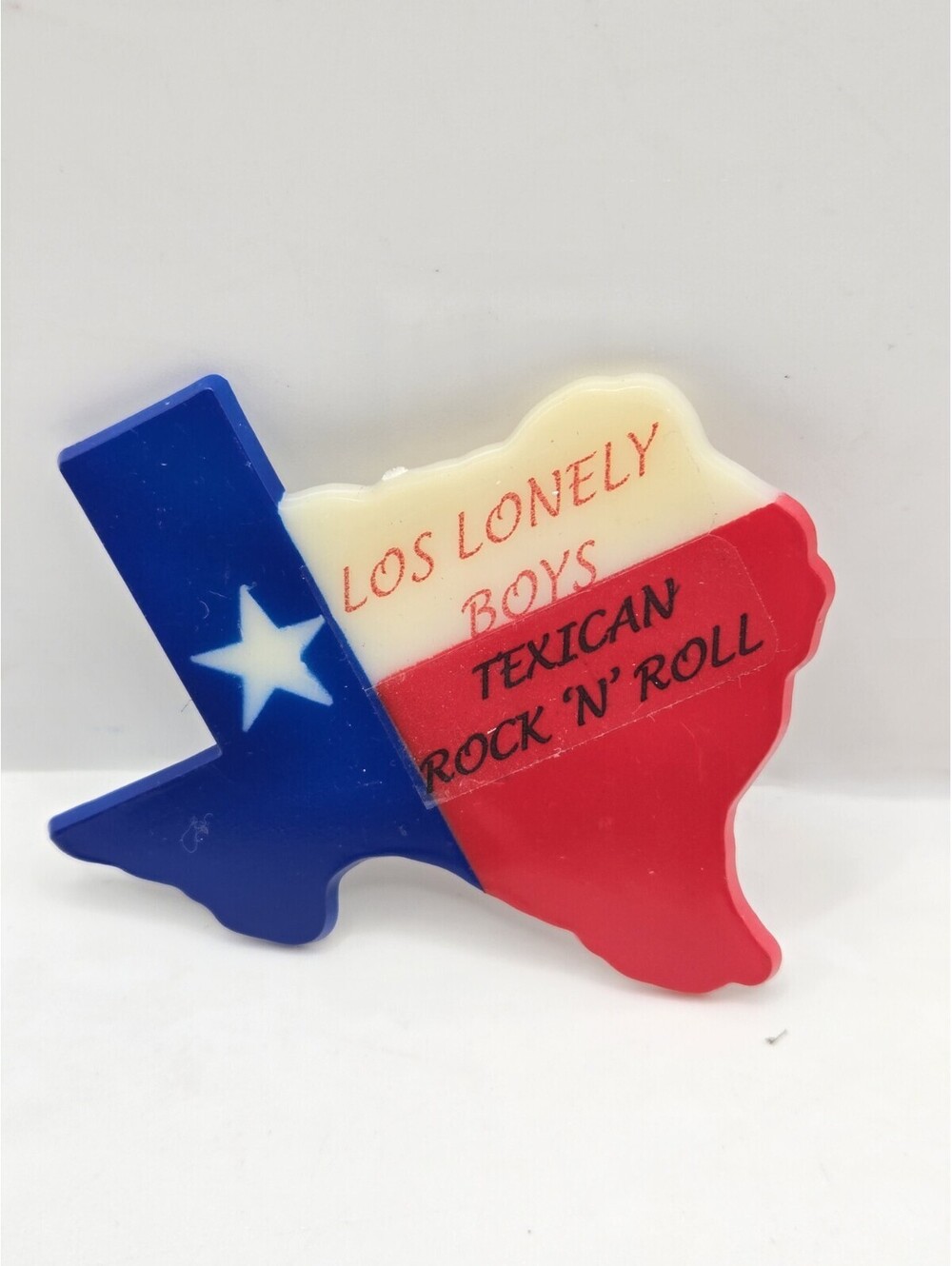 RARE Los Lonely Boys Texican Rock N Roll Texas Flag Pin Vintage Band Promo